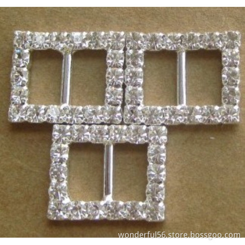 rectangle rhinestone buckles